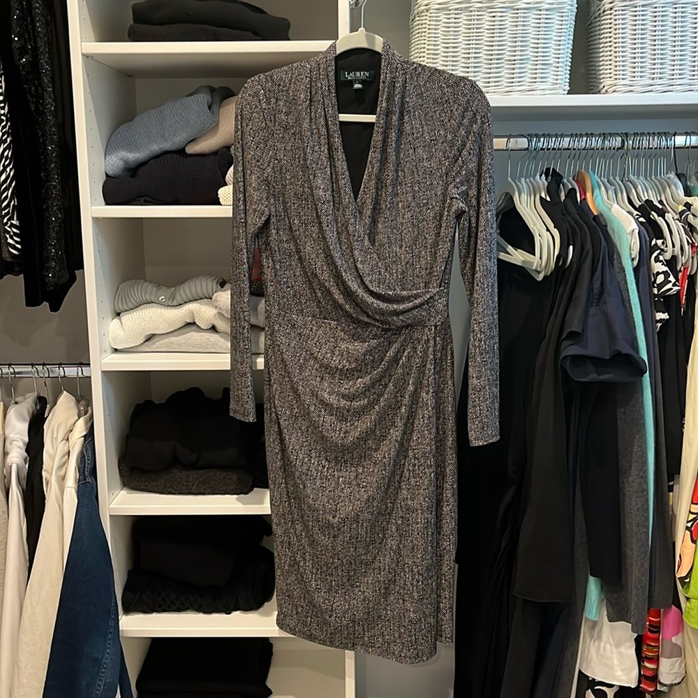 Ralph Lauren Faux Wrap Dress